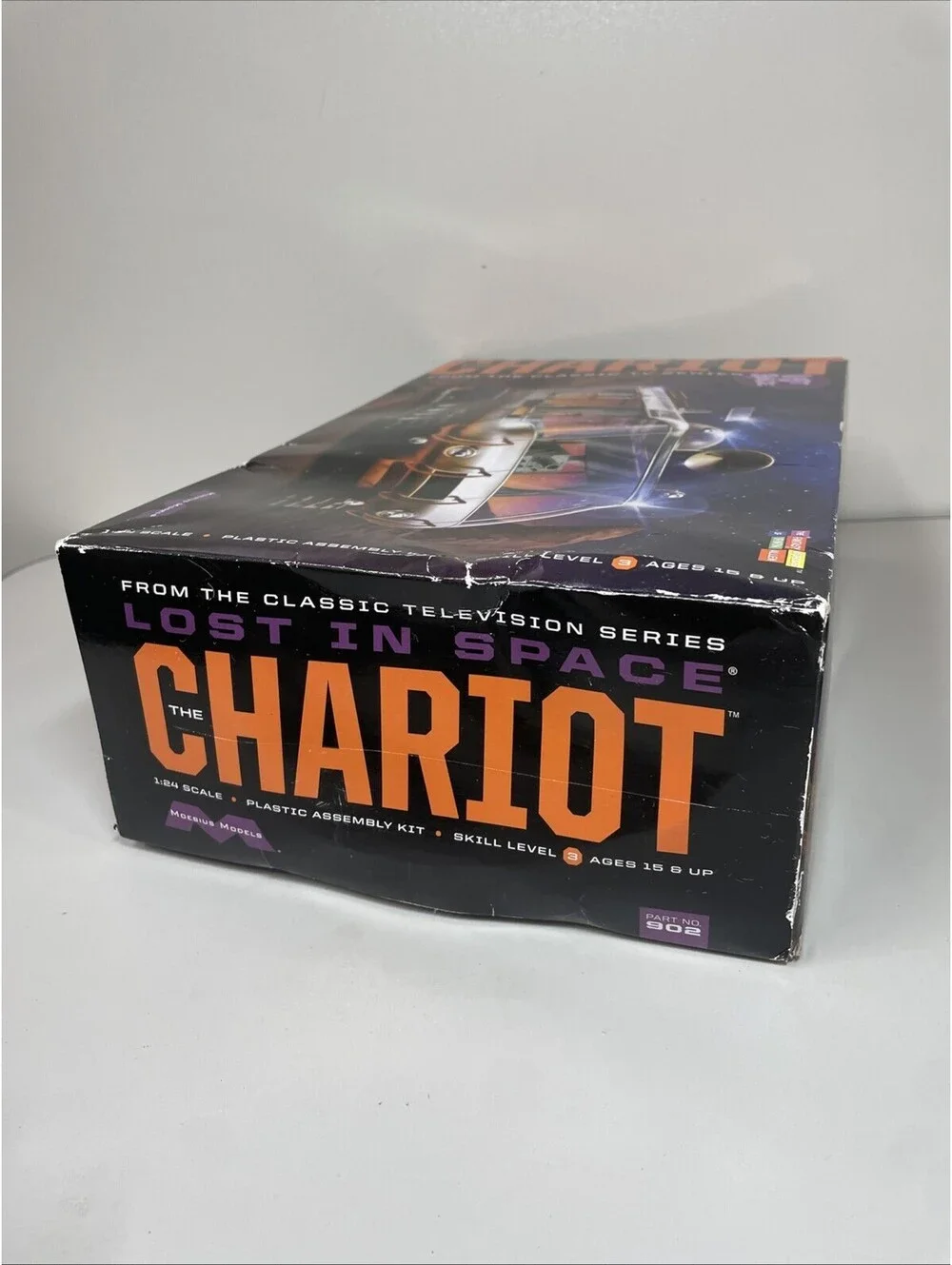 The Chariot, Lost In Space - Moebius 1/24 Scale Assy Started Spacecraft Kit #902